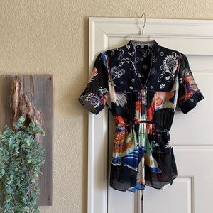 Lucky Brand Cotton Top, Blouse